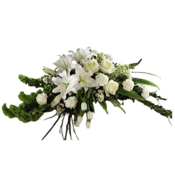 Cubrecajon, rosas y lilis