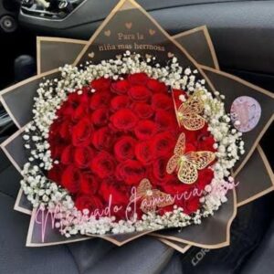 Ramo rosas rojas