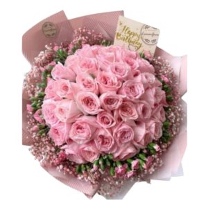 Ramo de rosas rosas
